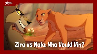 Zira vs Nala  Who Would Win zira nala thelionking lionking disney [upl. by Jillayne]