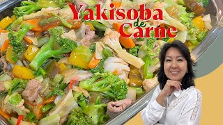 YAKISOBA  Todas as dicas do tradicional Yakisoba da minha família [upl. by Ahsiekam848]