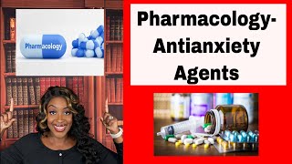 Pharmacology Antianxiety Drugs [upl. by Husein277]