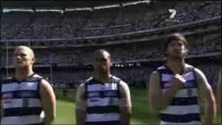 Australian National Anthem  AFL Grand Final 2008 [upl. by Israeli]