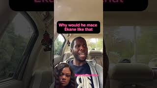 Ekane was maced by Chris her kids father 🤦🏾‍♀️🧐😬 [upl. by Jac]