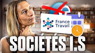 Optimise ta déclaration France Travail avec une société à lIS au moment de ton actualisation 💼💰 [upl. by Yatnohs]