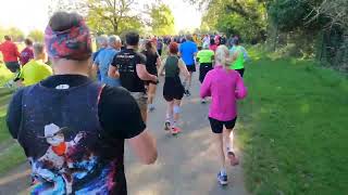 Bushy park parkrun  200424 [upl. by Yerroc658]