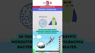 PROJECT WOLBACHIA  CURRENT AFFAIRS  UPSC l IAS l PCS l upsc currentaffairs [upl. by Zelikow]