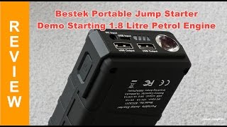 Bestek 600A Portable Jump Starter  Demo amp Review [upl. by Aanas]