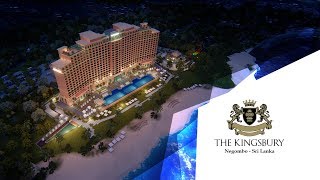 The Kingsbury Negombo Sri Lanka Luxury beach front holiday resort with water park [upl. by Suedaht]