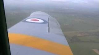 Classic Percival Prentice flight over Warwickshire [upl. by Waers401]