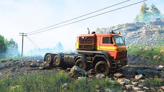 Snowrunner Super Truck 8x8 [upl. by Barrie]