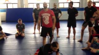 Tristar Gym Lesson with Coach Zahabi Duck under and Duck under carry [upl. by Draw422]