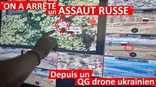 🇺🇦🇷🇺 quotON A ARRÊTÉ UN ASSAUTSUICIDE RUSSE quot  depuis un QG drone de la région de Kharkiv [upl. by Rubinstein]