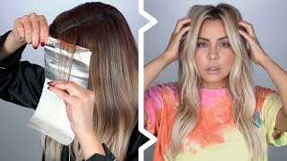 Pro Balayage Tutorial at home  Step by Step How I do My Hair [upl. by Suzan]