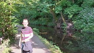 Todmorden to Hebden Bridge Canal Walk [upl. by Wunder]