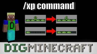 How to use the xp command in Minecraft Java Edition [upl. by Siuoleoj]