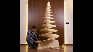 The ultimate DIY wooden Christmas tree [upl. by Kred]