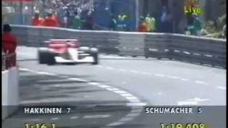 Mika Häkkinen Monaco 1994 Qualifying Lap [upl. by Tattan353]