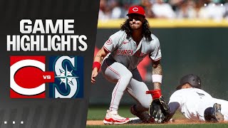 Reds vs Mariners Game Highlights 41724  MLB Highlights [upl. by Inele]