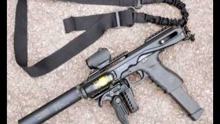 pistol to rifle PDW carbine tactical conversion by FABDEFENSE test shooting [upl. by Aranahs]