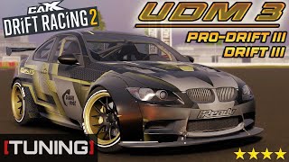 UDM 3 TUNING CarX Drift Racing 2  HUNTER RIVAL [upl. by Ykvir171]