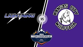 2024 Tom Osborne Invitational Lightning vs Wolfpack Silver Div [upl. by Bethel611]