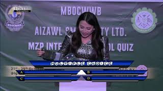 MBOCWWB amp Aizawl Smart City Ltd MZP Inter High School Quiz 2024 [upl. by Yatnuhs931]