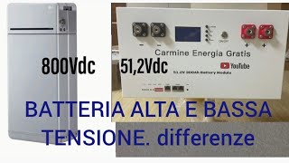 ACCUMULO A BASSA E ALTA TENSIONE differenze [upl. by Celin]