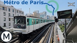 Métro de Paris  RATP  ÎledeFrance Mobilités  France [upl. by Ayotan]