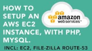 How to setup EC2 instance PHP website MqSql Apache2 [upl. by Verger745]