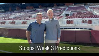 Stoops Week 3 Predictions [upl. by Amling]