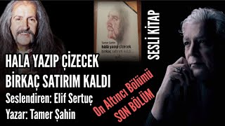 SESLİ KİTAP16SON BölümHala Yazıp Çizecek Birkaç Satırım KaldıTamer ŞahinSeslendirenElif Sertuç [upl. by Nedra]