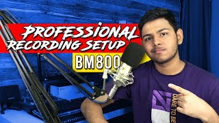 BM800 Condenser Microphone Bangla Review  Complete Audio Recording Setup [upl. by Tews]