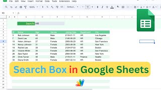 How to make Advanced Search Box in google Sheets [upl. by Hurwitz]