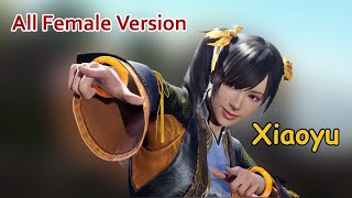 TEKKEN 8 Xiaoyu  Using All Rage Art Female characters  ProGamerSaga [upl. by Fleda]