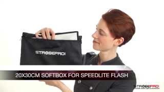 20x30cm Softbox for Speedlite Flash [upl. by Pathe]