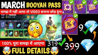 March Booyah Pass Free Fire 2024  319 Booyah Pass  Booyah Pass Free Fire March Booyah Pass 399 ff [upl. by Yelhsa242]