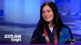 Eve Muirhead on Scotlands curling gold medal at Winter Olympics [upl. by Calla287]