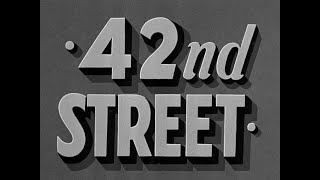 42nd Street 1933 title sequence [upl. by Lusty76]