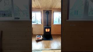 Установка чугунной печи 🔥 kachelofen architektur brick wood fire brickstove home kitchen [upl. by Livy]