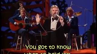 Kenny Rogers ～ The Gambler with lyrics ～ [upl. by Lew]