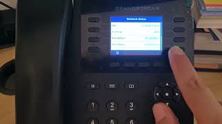 Como ver la direccion IP en los teléfonos Grandstream GXP2130 GXP2140 GXP2160 GXP2135 GXP2170 [upl. by Stearne]