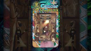 ♋CÁNCER NOVIEMBRE 2024  ¿Que viene para ti a través del Tarot♋ [upl. by Ettenrahc871]