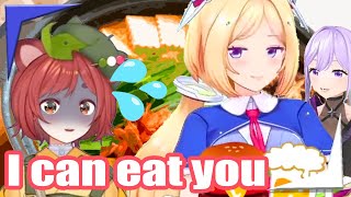 Akirose finds a tasty prey tanuki girl Hananoki Maru 【Hololive EngSub】 [upl. by Mcdowell59]