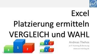 Excel  501  Platzierung in unterschiedlichen Listen  VERGLEICH und WAHL [upl. by Yelsnia]