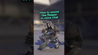 How to sound like Reaper in Overwatch  Voice changer tutorial [upl. by Rubie]