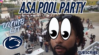 STATE COLLEGE VLOG 🍻 ASA Pool Party💦🌴 W PPARTY W HELLA PEOPLE🔥🔥🔥 [upl. by Gunilla]