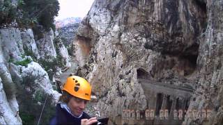 Camino del Rey  gefährlicher Wanderweg [upl. by Barbra]