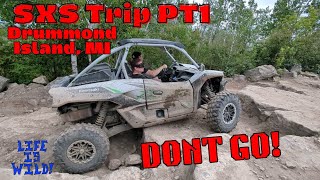 Adventure Drummond Island MI with a Honda Pioneer Ranger TRX and more [upl. by Faustine]