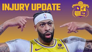 Troubling Anthony Davis Injury Update As Lakers Struggle [upl. by Eirtemed482]