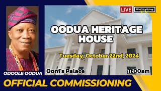 Odoole Oodua Sir Kensington Adebutu Baba Ijebu Commissions Oodua Heritage House at Oonis Palace [upl. by Arahs701]