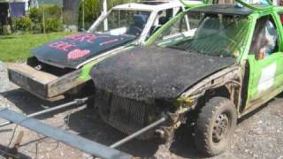 preparation des voiture de stock car 2009 [upl. by Braswell]