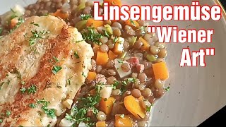 Linsengemüse mit gebratenen Knödel [upl. by Niahs]